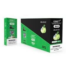 full box IGET Bar Melon Ice - bulk Deal